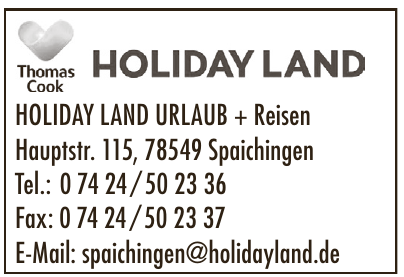 Holiday Land Urlaub + Reisen Holiday Land Urlaub + Reisen