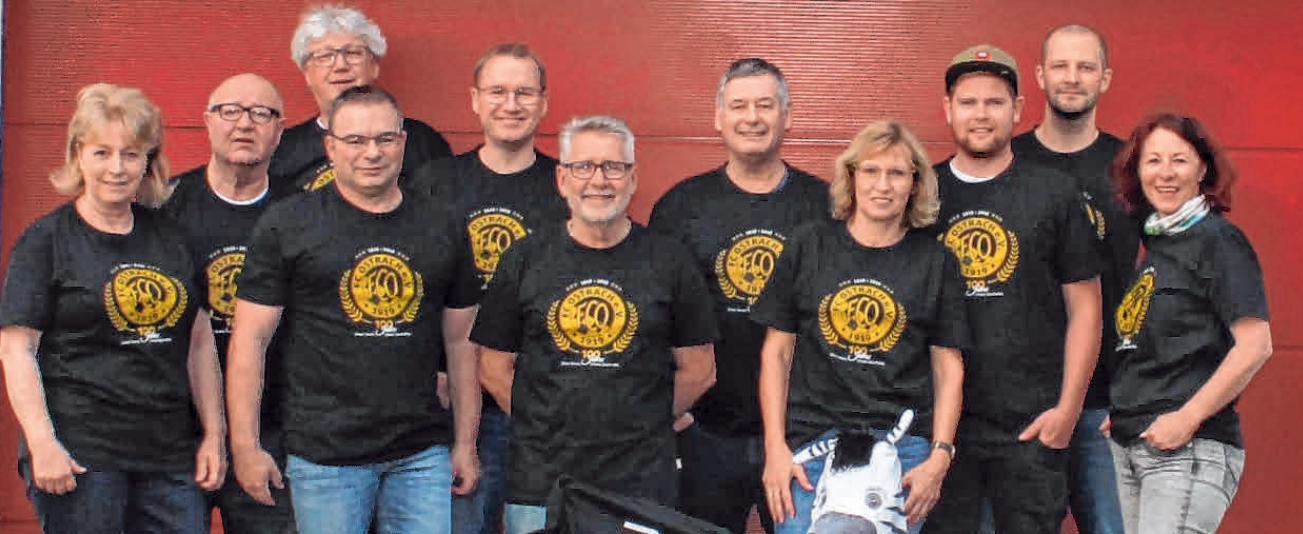 Das Orga-Team plant die 100-Jahr-Feier nun schon seit über eineinhalb Jahren! FOTO: PR Das Orga-Team plant die 100-Jahr-Feier nun schon seit über eineinhalb Jahren! FOTO: PR