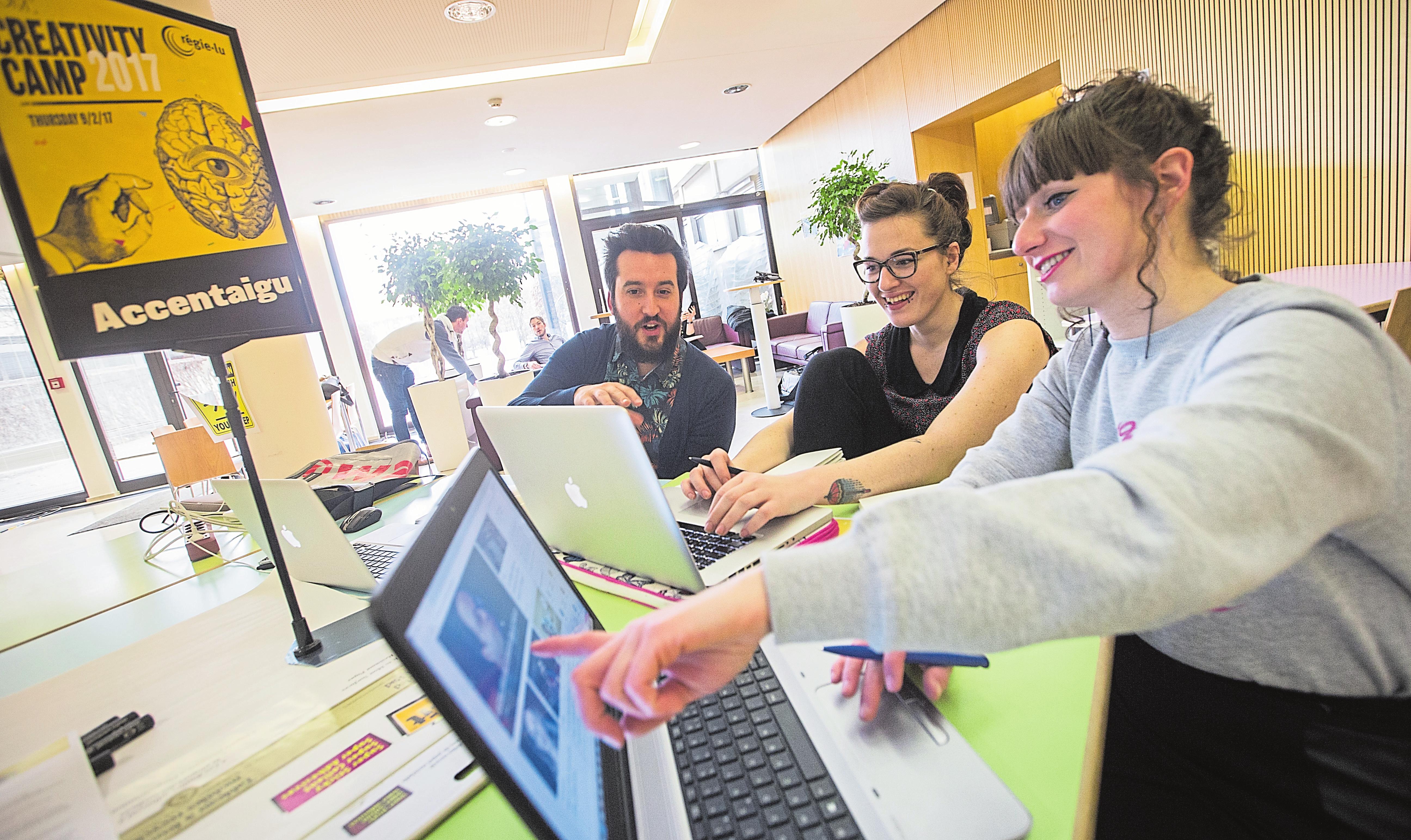 Das Creativity Camp ist in erster Linie eine Veranstaltung, die kreative Menschen mit einer Leidenschaft für Marketing und Kommunikation zusammenbringt. Foto: Gerry Huberty