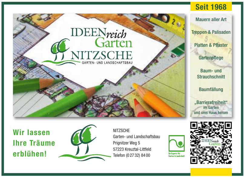 NITZSCHE Garten- und Landschaftsbau NITZSCHE Garten- und Landschaftsbau