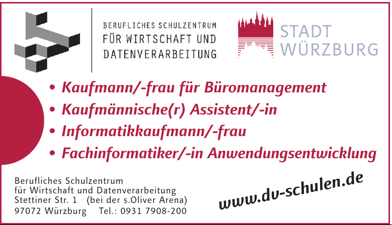 Berufliches Schulzentrum für Wirtschaft und Datenverarbeitung Berufliches Schulzentrum für Wirtschaft und Datenverarbeitung