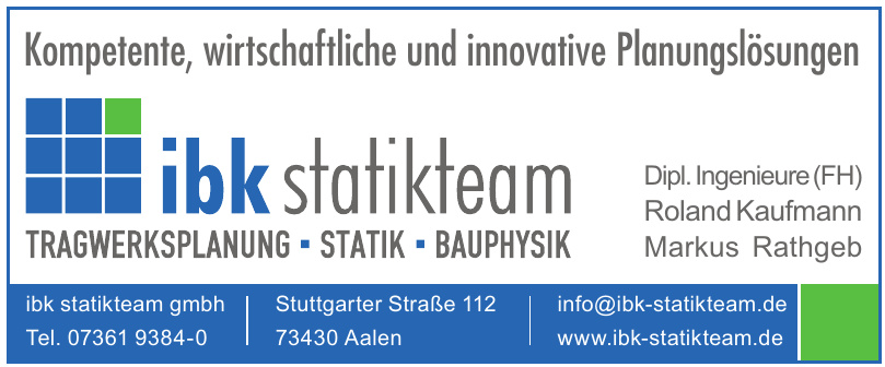 ibk statikteam gmbh ibk statikteam gmbh