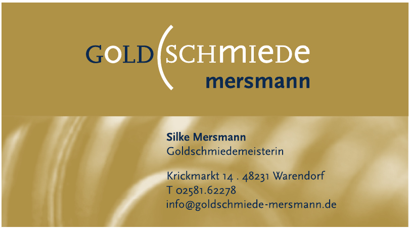 Goldschmiede Mersmann Goldschmiede Mersmann