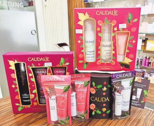Wohlfühlpflege für Zuhause: Die Produkte von Caudalie gibt es im Geschenkset bis zum 31. Dezember mit zehn Prozent Weihnachtsrabatt. Wohlfühlpflege für Zuhause: Die Produkte von Caudalie gibt es im Geschenkset bis zum 31. Dezember mit zehn Prozent Weihnachtsrabatt.