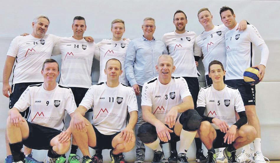 Nach dem Abstieg gleich den doppelten Aufstieg geschafft: Die 1. Herrenmannschaft Volleyball des MTV Gamsen spielte 2018 zwei Klassen höher als 2017.