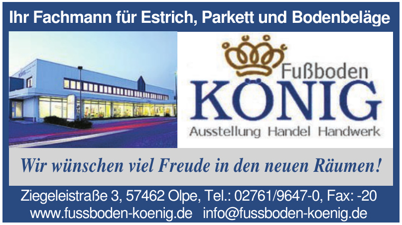 Fußboden König Fußboden König