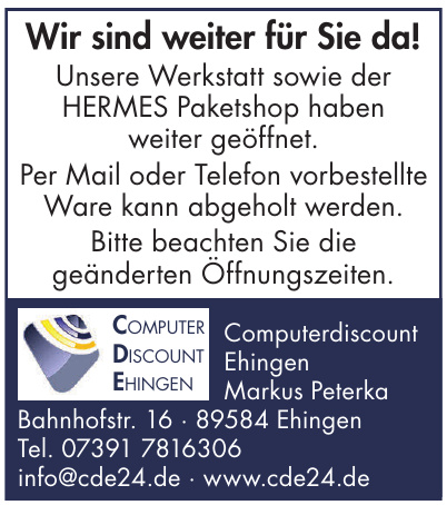 Computerdiscount Ehingen Computerdiscount Ehingen