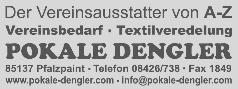 Pokale Dengler Pokale Dengler