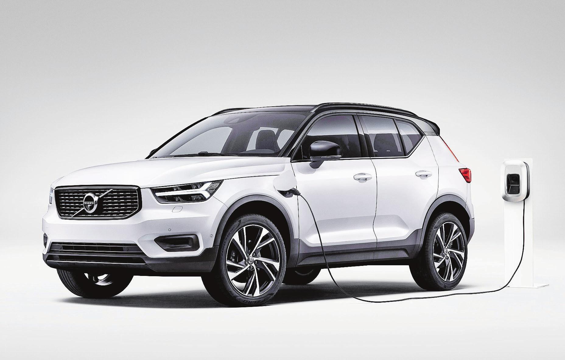 Volvos Plug-in-Hybrid XC40 Recharge schafft bis zu 45 Kilometer rein elektrisch und kostet mindestens 57 450 Franken. Bild: Volvo