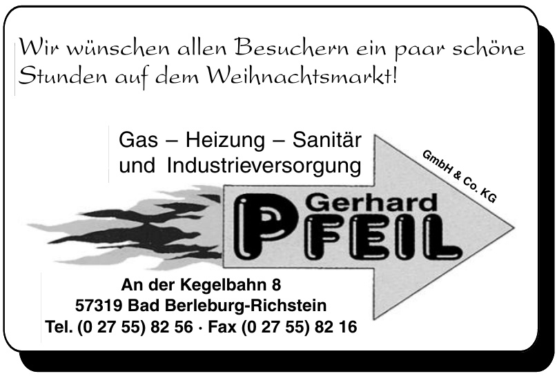 Gerhard Pfeil GmbH & Co. KG Gerhard Pfeil GmbH & Co. KG