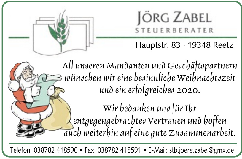 Jörg Zabel Steuerberater