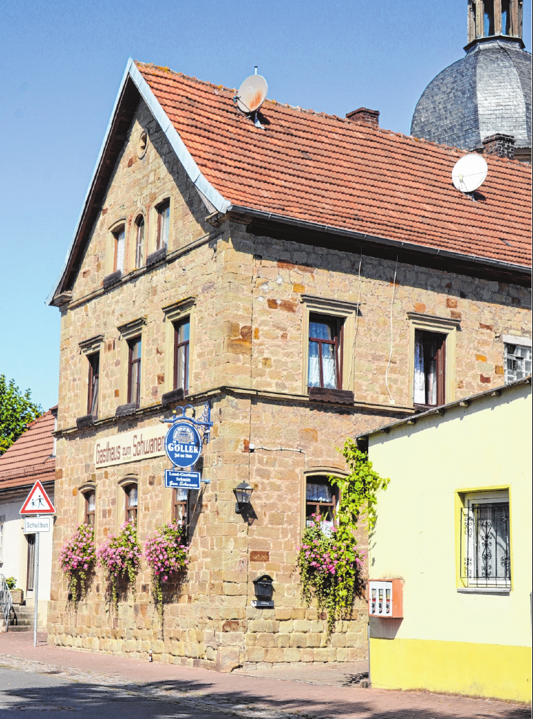 Das Gasthaus Schmitt ist zur Kirchweih von Freitag bis Montag ab 12 Uhr geöffnet. FOTO: JOCHEN REITWIESNER Das Gasthaus Schmitt ist zur Kirchweih von Freitag bis Montag ab 12 Uhr geöffnet. FOTO: JOCHEN REITWIESNER