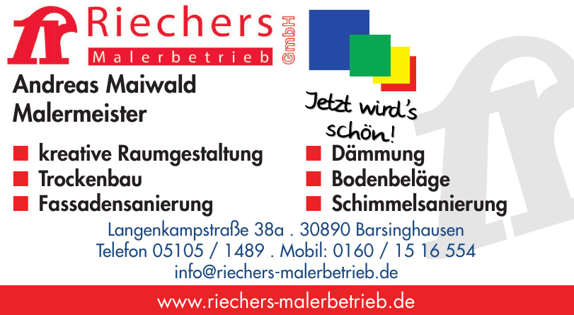 Riechers Malerbetrieb Riechers Malerbetrieb