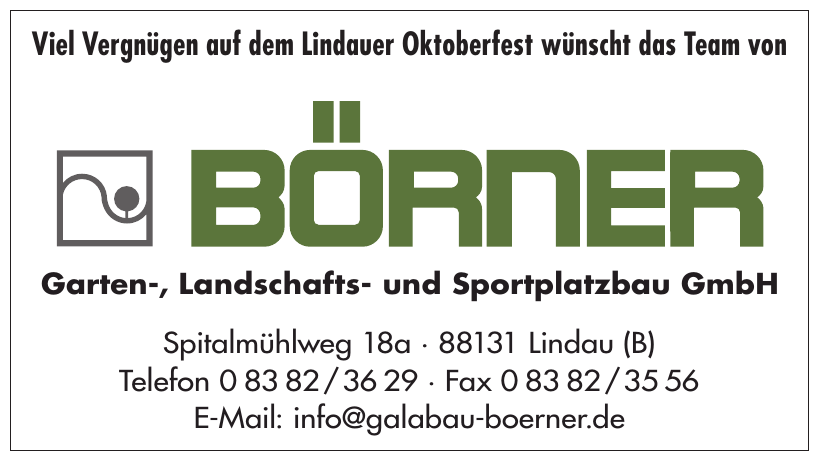 Rudolf Börner Garten-, Landschafts- und Sportplatzbau GmbH Rudolf Börner Garten-, Landschafts- und Sportplatzbau GmbH