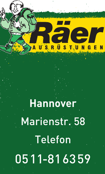 Räer Ausrüstungen Räer Ausrüstungen