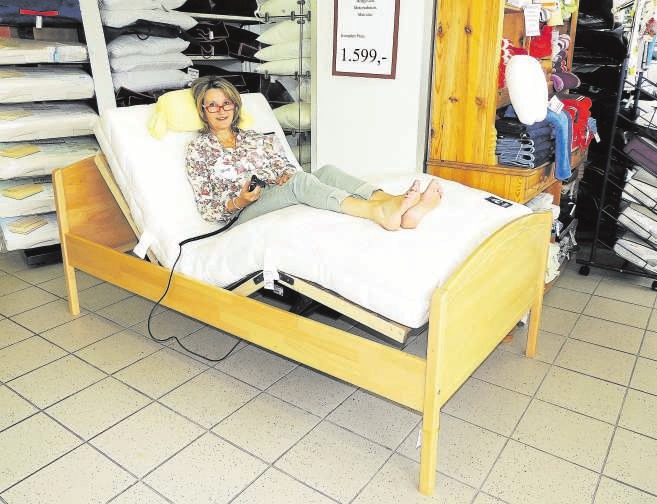 Seniorenbetten bieten individuellen Schlafkomfort. FOTO: TAU Seniorenbetten bieten individuellen Schlafkomfort. FOTO: TAU