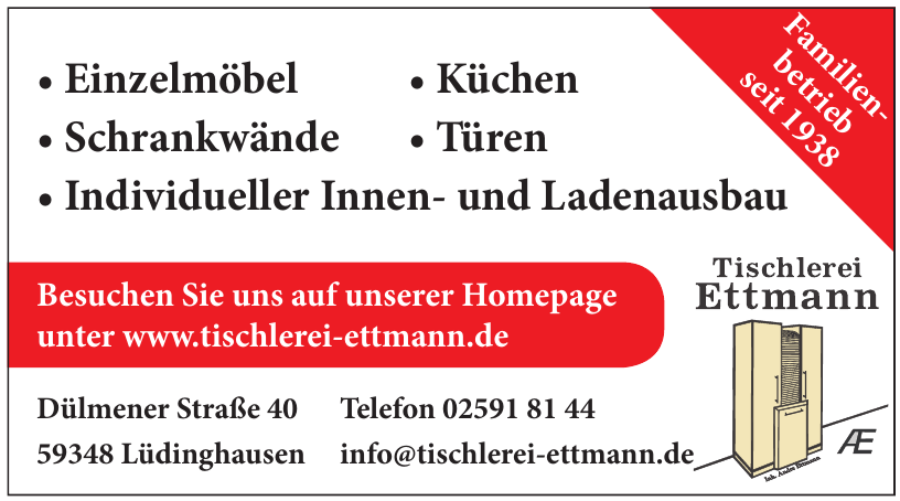 Tischlerei Ettmann Tischlerei Ettmann