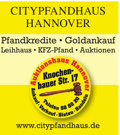 Pfand- & -Auktionshaus Hannover Pfand- & -Auktionshaus Hannover
