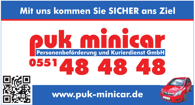 puk minicar Personenbeförderung und Kurierdienst GmbH