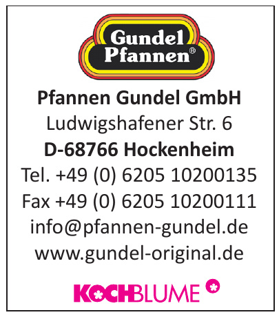Pfannen Gundel GmbH