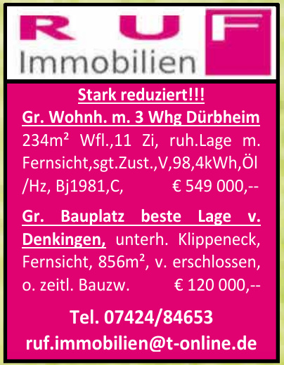RUF Immobilien RUF Immobilien