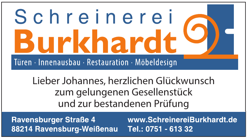 Schreinerei Burkhardt Schreinerei Burkhardt