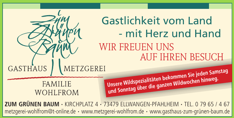 Gasthaus Zum Grünen Baum Gasthaus Zum Grünen Baum
