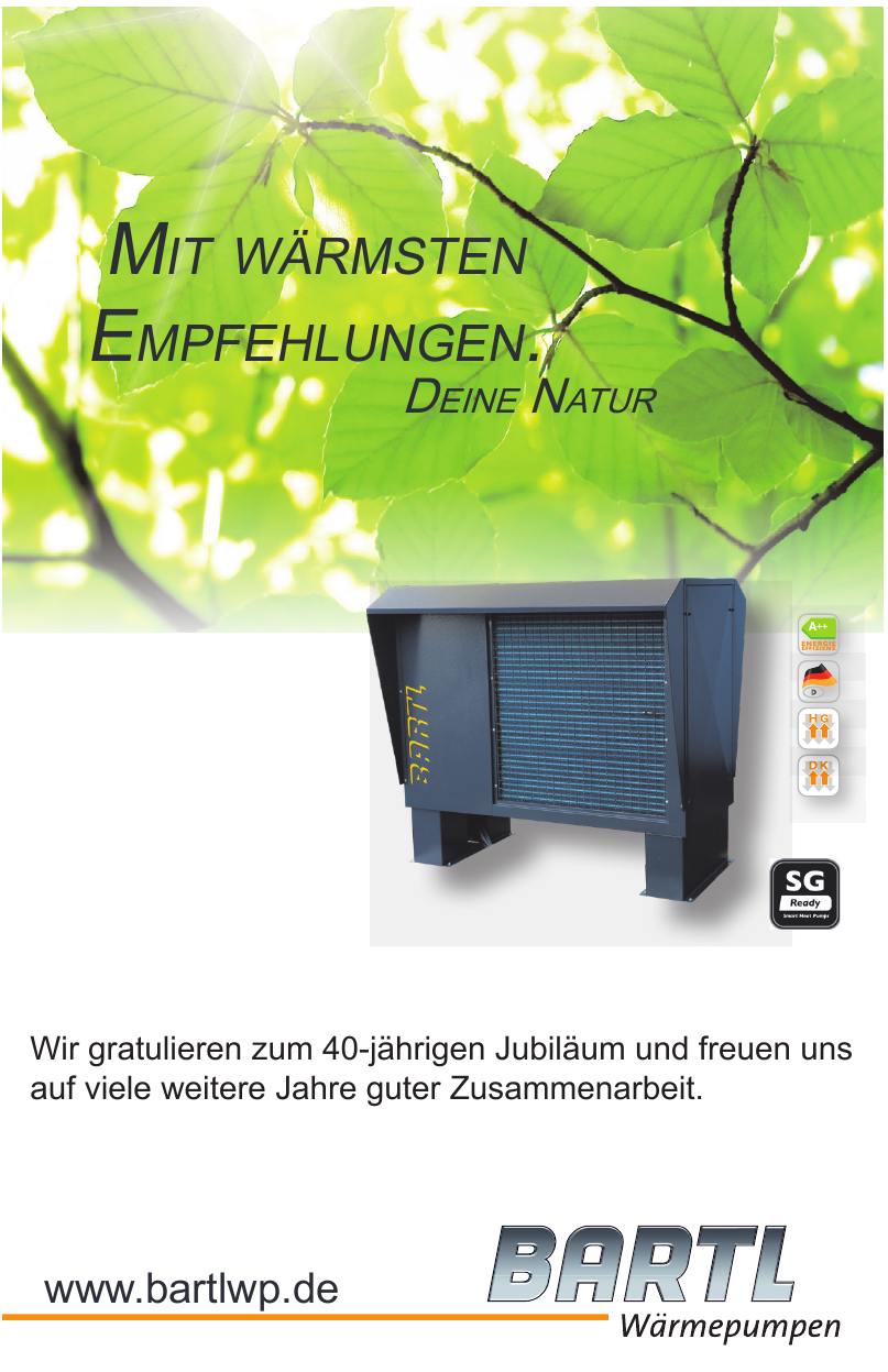 Bartl Wärmepumpe Bartl Wärmepumpe