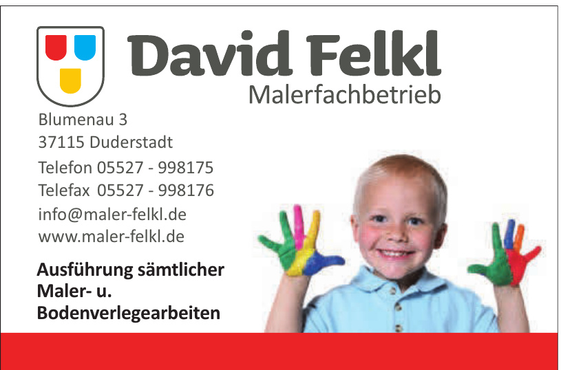 David Felkl Malerfachbetrieb David Felkl Malerfachbetrieb