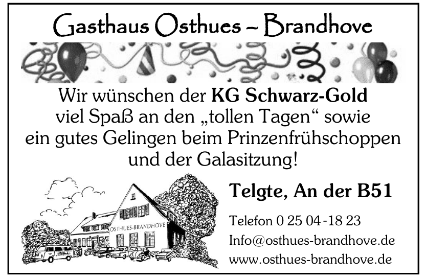 Gasthaus Osthues-Brandhove Gasthaus Osthues-Brandhove