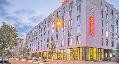 Das 4-Sterne IntercityHotel befindet sich direkt gegenüber der Congresshalle. Foto: IntercityHotel Das 4-Sterne IntercityHotel befindet sich direkt gegenüber der Congresshalle. Foto: IntercityHotel