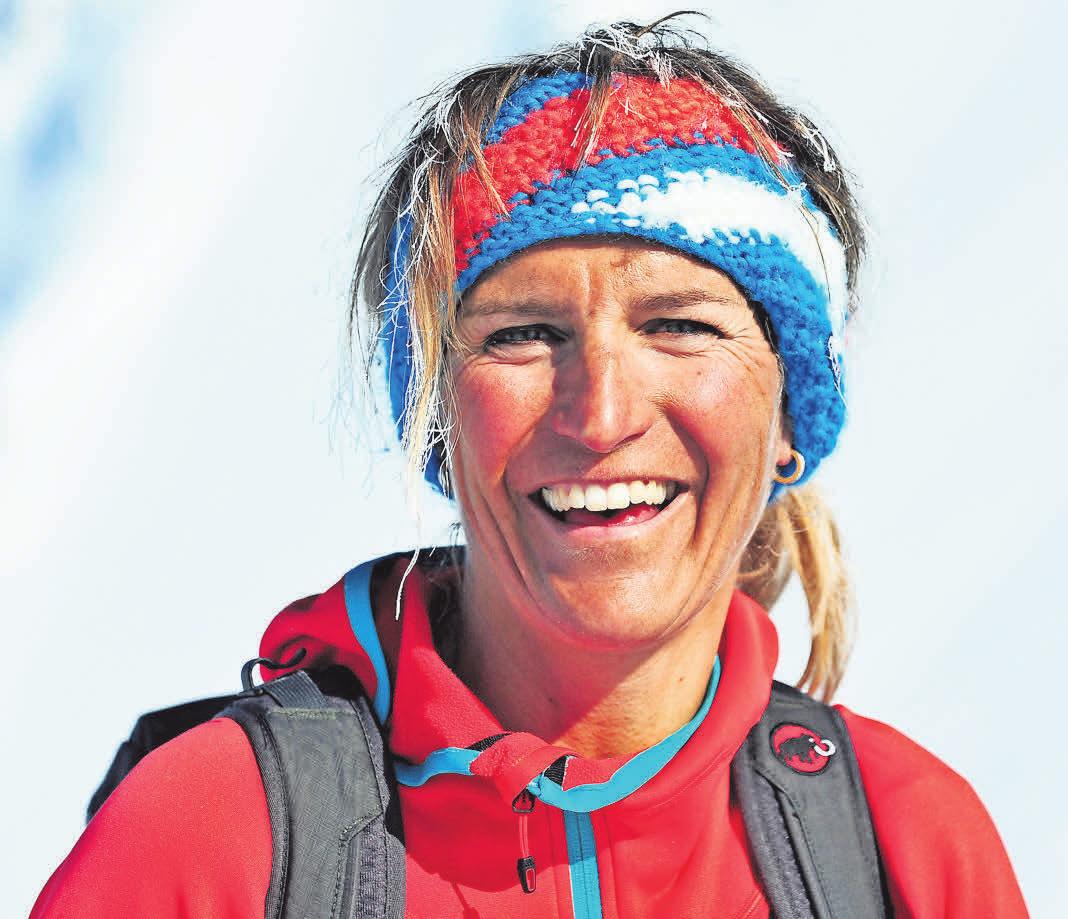 Abenteurerin, Grenzgängerin, Extrembergsteigerin: Evelyne Binsack spricht über Mut und Willensstärke. Abenteurerin, Grenzgängerin, Extrembergsteigerin: Evelyne Binsack spricht über Mut und Willensstärke.
