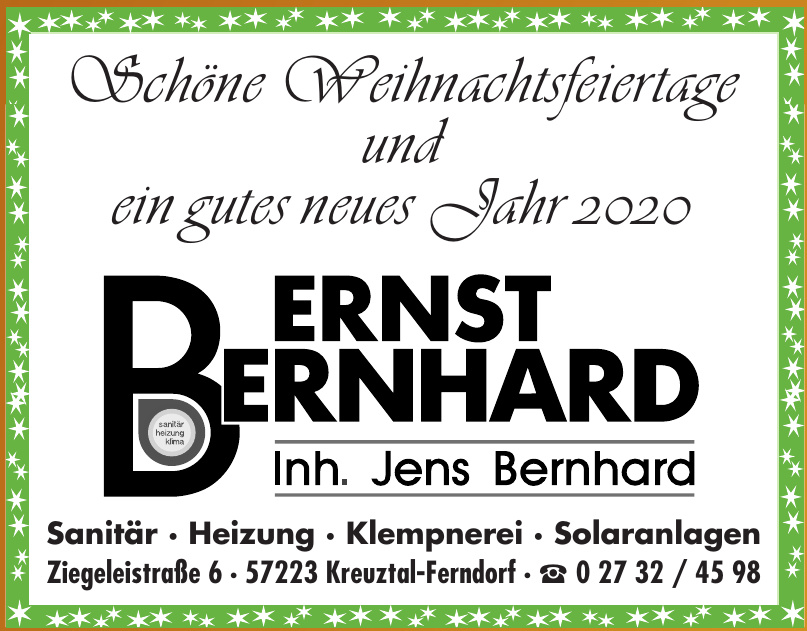 Bernst Bernhard Bernst Bernhard