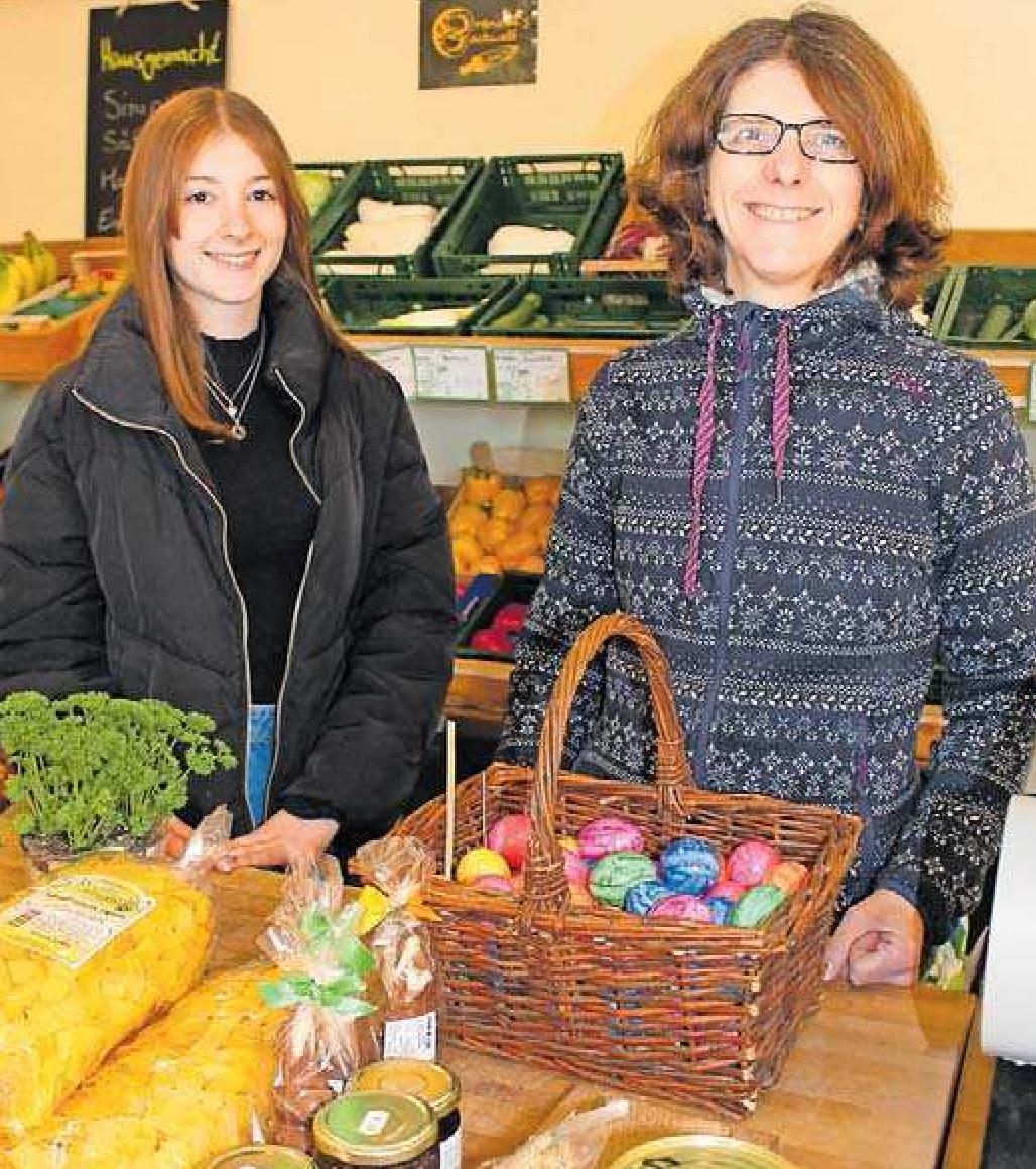 Wieder frische Kräuter, Eier und Backwaren
