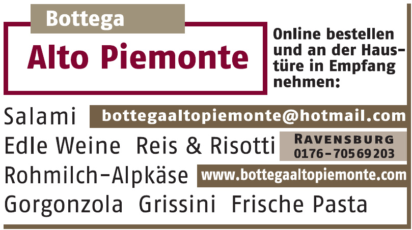 Bottega Alto Piemonte Bottega Alto Piemonte