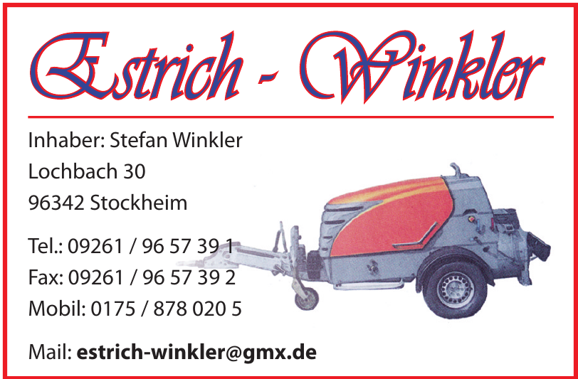 Estrich-Winkler Estrich-Winkler