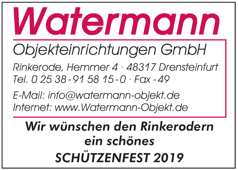Watermann Objektienrichtungeg GmbH Watermann Objektienrichtungeg GmbH