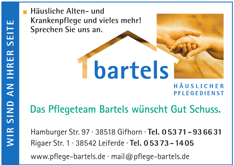 Häuslicher Pflegedienst Bartels Häuslicher Pflegedienst Bartels