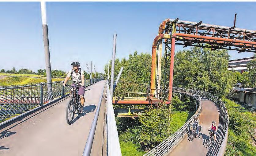 Im radrevier.ruhr gehört der Bochumer Westpark zu den bekanntesten Ausflugszielen. Foto: Jochen Tack Im radrevier.ruhr gehört der Bochumer Westpark zu den bekanntesten Ausflugszielen. Foto: Jochen Tack