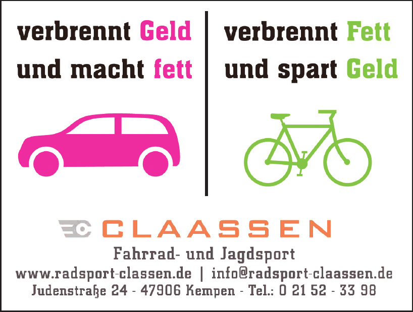 Claassen - Fahrrad- und Jagdsport 