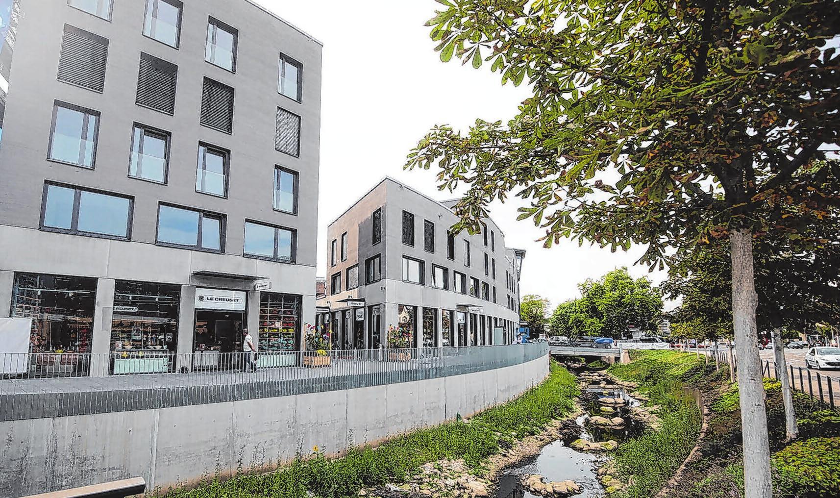 Neue Enzian Hofe In Outletcity Metzingen Mit Laden Buros Und Wohnraum