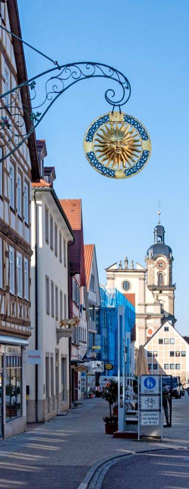 Die Marktstraße ist am Wochenende<br>Schauplatz vieler Aktionen. Foto: Berger Die Marktstraße ist am Wochenende<br>Schauplatz vieler Aktionen. Foto: Berger