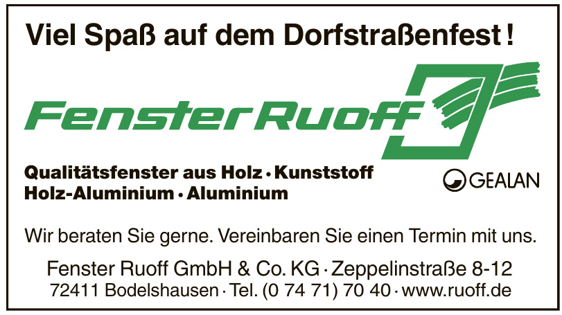 Fenster Ruoff GmbH & Co. KG