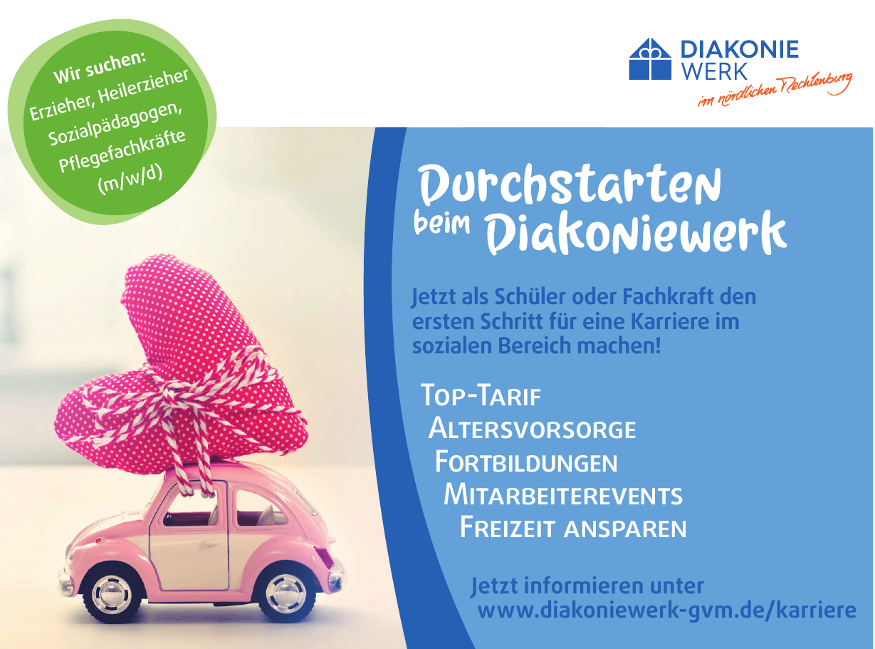 Diakoniewerk im nördlichen Mecklenburg gGmbH Diakoniewerk im nördlichen Mecklenburg gGmbH