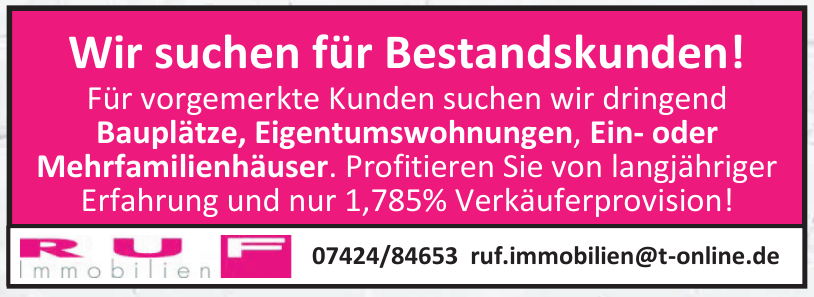 RUF Immobilien RUF Immobilien