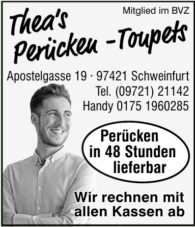 Thea‘s Perücken -Toupets