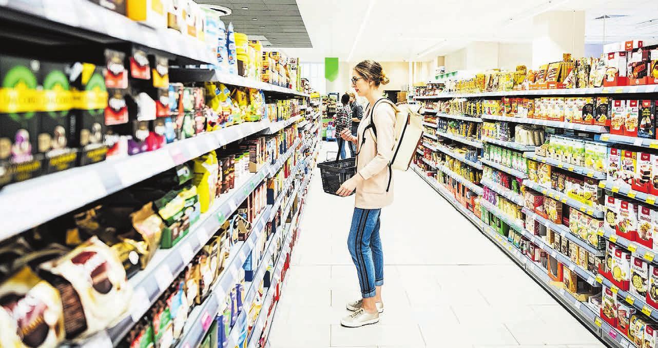 8% der in der Schweiz erzeugten Umweltverschmutzung geht auf Speisen zurück, die täglich konsumiert werden. Bild: Getty images 8% der in der Schweiz erzeugten Umweltverschmutzung geht auf Speisen zurück, die täglich konsumiert werden. Bild: Getty images