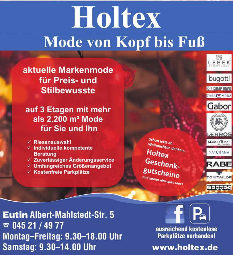 Holtex Edith Pohl e.K. Holtex Edith Pohl e.K.