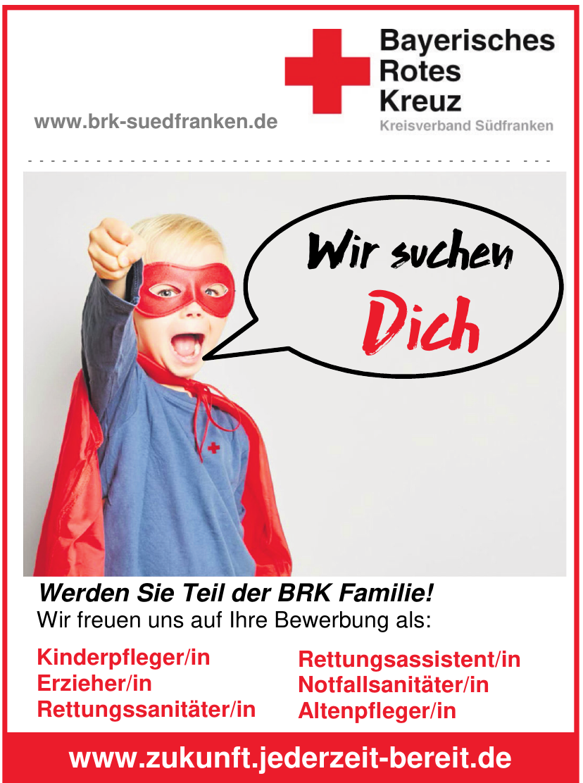 Bayerisches Rotes Kreuz Kreisverband Südfranken Bayerisches Rotes Kreuz Kreisverband Südfranken