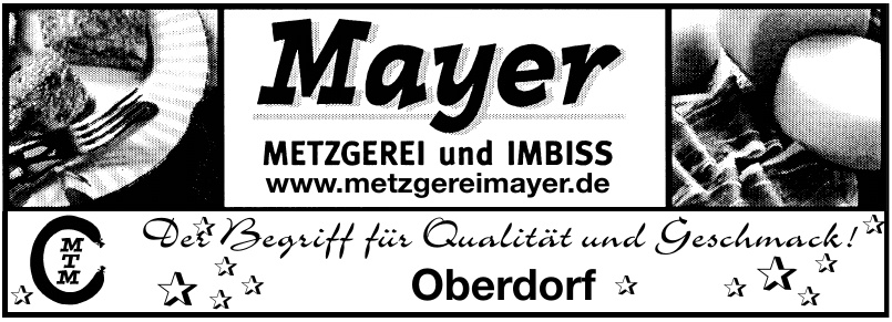 Metzgerei Mayer Imbiss Metzgerei Mayer Imbiss